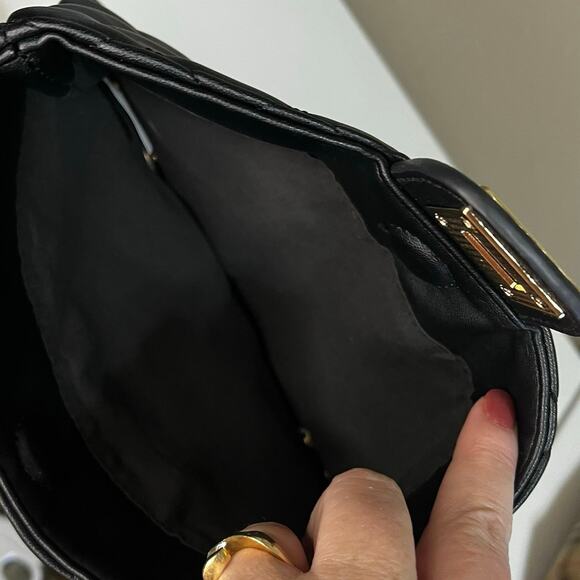 Carthan Black Lunch Bag Purse with Insulated Bottom Pocket New with tag - Picture 4 of 8